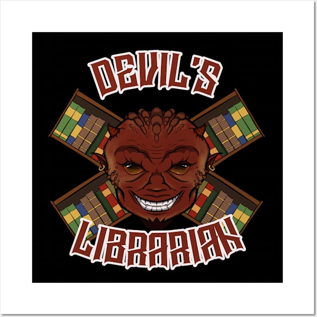 Devil's Librarian Wall Art by RampArt